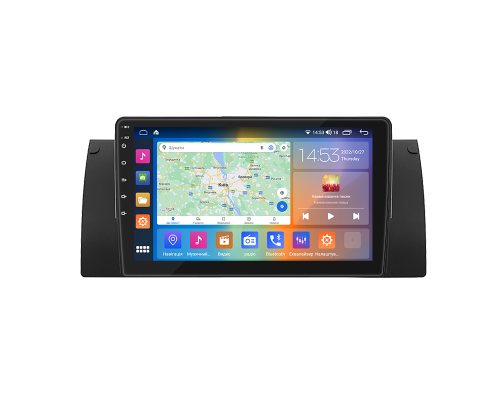 Штатная магнитола Lesko для BMW X5 I (E53) 1999-2003 экран 9" 2/32Gb CarPlay 4G Wi-Fi GPS Prime