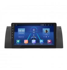 Штатная магнитола Lesko для BMW X5 I (E53) 1999-2003 экран 9" 4/32Gb 4G Wi-Fi GPS Top