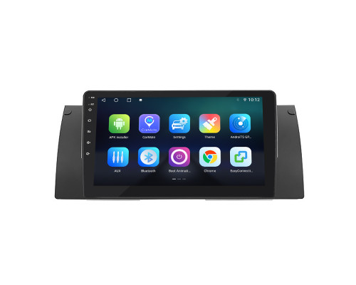 Штатная магнитола Lesko для BMW X5 I (E53) Рестайлинг 2003-2006 экран 9" 4/32Gb 4G Wi-Fi GPS Top