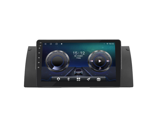 Штатная магнитола Lesko для BMW X5 I (E53) Рестайлинг 2003-2006 экран 9" 4/64Gb 4G Wi-Fi GPS Top