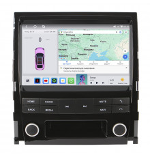 Штатная магнитола Lesko для Cadillac Escalade III 2006-2014 экран 9" 4/64 QLED CarPlay 4G Wi-Fi GPS 360 Prime