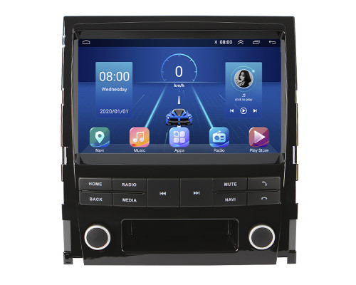 Штатная магнитола Lesko для Cadillac Escalade III 2006-2014 экран 9" 2/32Gb 4G Wi-Fi GPS Top