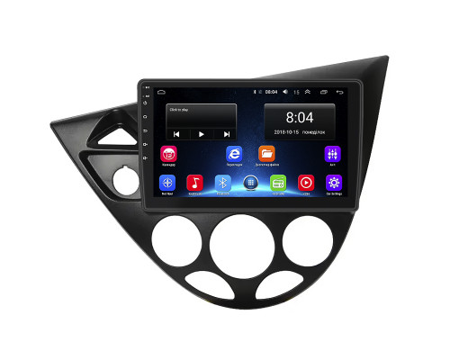 Штатная магнитола Lesko для Ford Focus I (North America) 1999-2004 экран 9" 2/32Gb Wi-Fi GPS Base