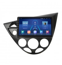 Штатная магнитола Lesko для Ford Focus I 1998-2001 экран 9" 6/128Gb 4G Wi-Fi GPS Top