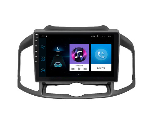 Штатная магнитола Lesko для Chevrolet Captiva I Рестайлинг 3 2015-2018 экран 10" 1/16Gb Wi-Fi GPS Base