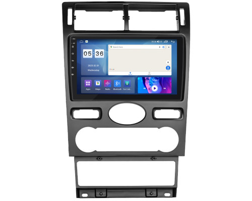 Штатная магнитола Lesko для Ford Mondeo III 2000-2003 экран 9" 2/32Gb CarPlay 4G Wi-Fi GPS Prime