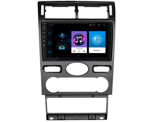 Штатная магнитола Lesko для Ford Mondeo III Рестайлинг 2003-2007 экран 9" 1/16Gb Wi-Fi GPS Base