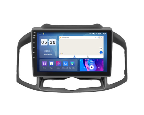 Штатная магнитола Lesko для Chevrolet Captiva I Рестайлинг 3 2015-2018 экран 10" 2/32Gb CarPlay 4G Wi-Fi GPS Prime