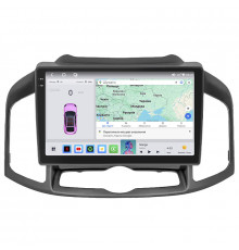 Штатная магнитола Lesko для Chevrolet Captiva I Рестайлинг 3 2015-2018 экран 10" 4/64 QLED CarPlay 4G Wi-Fi GPS 360 Prime