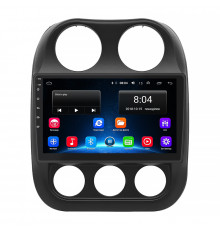 Штатная магнитола Lesko для Jeep Liberty (Patriot)  2006-2016 экран 10" 2/32Gb Wi-Fi GPS Base