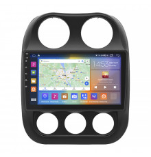 Штатная магнитола Lesko для Jeep Liberty (Patriot)  2006-2016 экран 10" 4/64Gb CarPlay 4G Wi-Fi GPS Prime