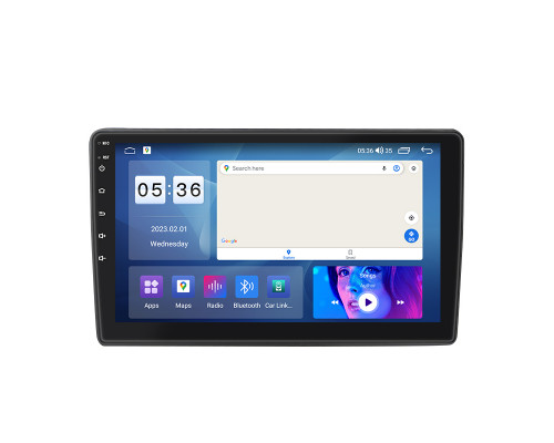 Штатная магнитола Lesko для Kia Cerato I ver 2 2004-2008 экран 9" 2/32Gb CarPlay 4G Wi-Fi GPS Prime