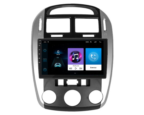 Штатная магнитола Lesko для Kia Cerato I Рестайлинг 2006-2009 экран 9" 1/16Gb Wi-Fi GPS Base