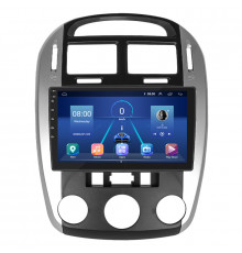 Штатная магнитола Lesko для Kia Cerato I Рестайлинг 2006-2009 экран 9" 4/32Gb 4G Wi-Fi GPS Top