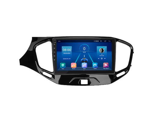 Штатная магнитола Lesko для LADA (ВАЗ) Vesta I 2015-н.в. экран 9" 6/128Gb 4G Wi-Fi GPS Top