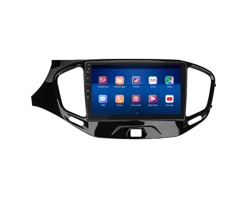 Штатная магнитола Lesko для LADA (ВАЗ) Vesta I 2015-н.в. экран 9" 6/128Gb 4G Wi-Fi GPS Top