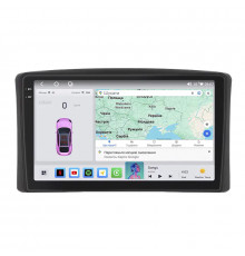 Штатная магнитола Lesko для Lexus LX II 1998-2002 экран 9" 4/64 QLED CarPlay 4G Wi-Fi GPS 360 Prime