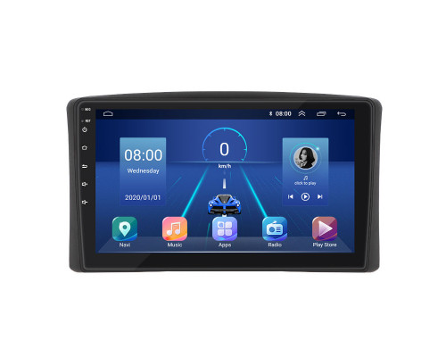 Штатная магнитола Lesko для Lexus LX II 1998-2002 экран 9" 4/32Gb 4G Wi-Fi GPS Top