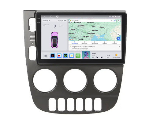 Штатная магнитола Lesko для Mercedes-Benz M-Класс I (W163) 1997-2001 экран 9" 4/64 QLED CarPlay 4G Wi-Fi GPS 360 Prime