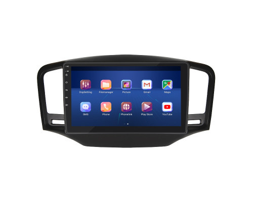Штатная магнитола Lesko для MG 350  2010-2015 экран 9" 4/64Gb 4G Wi-Fi GPS Top