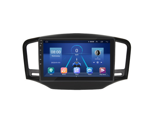 Штатная магнитола Lesko для MG 350  2010-2015 экран 9" 4/64Gb 4G Wi-Fi GPS Top