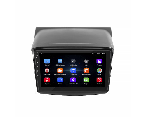 Штатная магнитола Lesko для Mitsubishi Challenger II Рестайлинг 2013-2015 экран 9" 1/16Gb Wi-Fi GPS Base