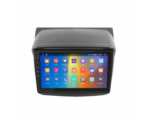 Штатная магнитола Lesko для Mitsubishi Challenger II Рестайлинг 2013-2015 экран 9" 2/32Gb CarPlay 4G Wi-Fi GPS Prime