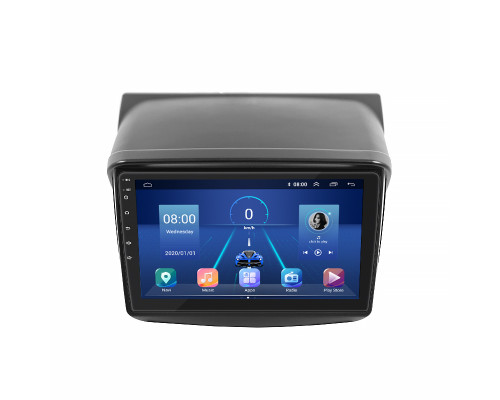 Штатная магнитола Lesko для Mitsubishi Challenger II Рестайлинг 2013-2015 экран 9" 2/32Gb 4G Wi-Fi GPS Top