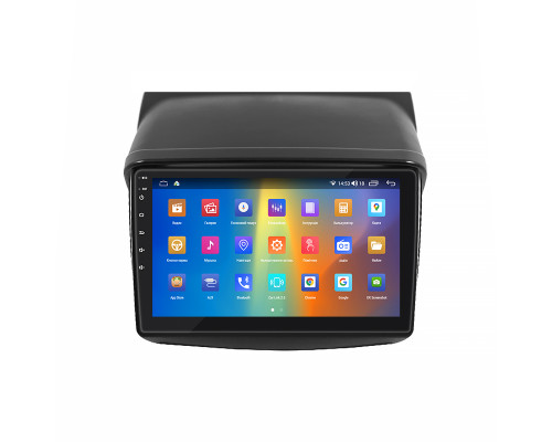 Штатная магнитола Lesko для Mitsubishi Pajero Sport II 2008-2013 экран 9" 4/64Gb CarPlay 4G Wi-Fi GPS Prime