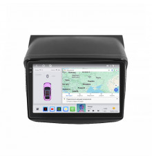 Штатная магнитола Lesko для Mitsubishi Pajero Sport II 2008-2013 экран 9" 4/64 QLED CarPlay 4G Wi-Fi GPS 360 Prime