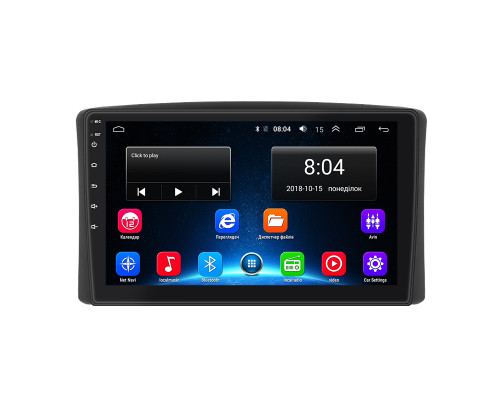 Штатная магнитола Lesko для Toyota Land Cruiser 100 Series 1998-2002 экран 9" 2/32Gb Wi-Fi GPS Base