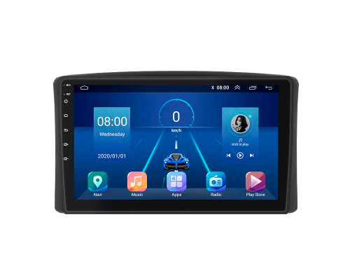 Штатная магнитола Lesko для Toyota Land Cruiser 100 Series 1998-2002 экран 9" 6/128Gb 4G Wi-Fi GPS Top