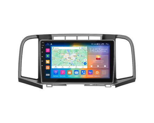 Штатная магнитола Lesko для Toyota Venza I 2008-2012 экран 9" 4/64Gb CarPlay 4G Wi-Fi GPS Prime