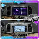 Штатная магнитола Lesko для Toyota Venza I 2008-2012 экран 9" 4/64Gb CarPlay 4G Wi-Fi GPS Prime