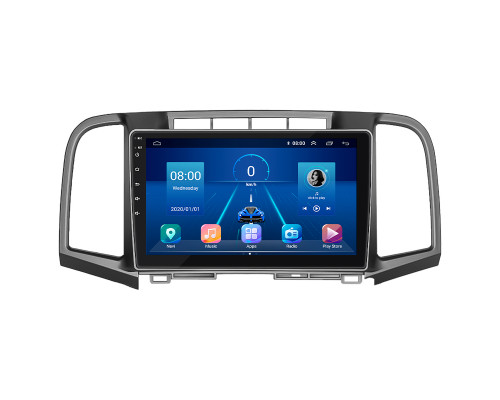 Штатная магнитола Lesko для Toyota Venza I 2008-2012 экран 9" 4/64Gb 4G Wi-Fi GPS Top