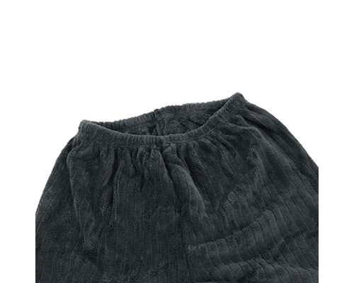 Комплект мужской пижамы CK-214 Gray рубашка с длинным рукавом и штанами теплая L