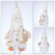 Новогодняя игрушка Рождественский Гном светящийся А9-10 32*10 с подарком White