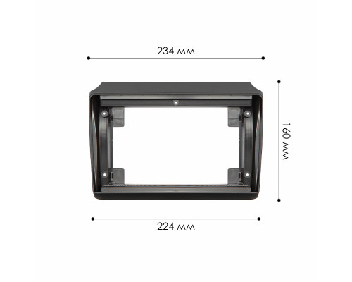 Переходная рамка Citroen Jumper 2011+ Peugeot Boxer 2011+ Fiat Ducato 2011+ (7591) 9"