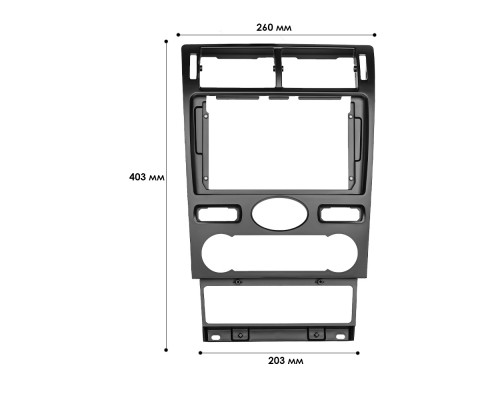 Переходная рамка Ford Mondeo 2002-2007 (7595) 9"