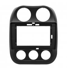 Переходная рамка Jeep Compass 2011-2016 / Patriot 2007-2016 (JE 018T) 10.1" Black