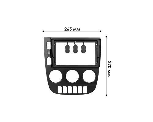 Переходная рамка Mercedes ML-Klasse W163 1997-2006 (5816) 9"