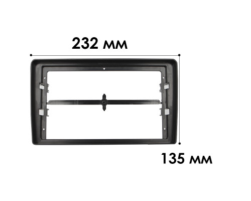 Переходная рамка Volkswagen Touareg 2002-2010 (1304) (VW 082N) 9"