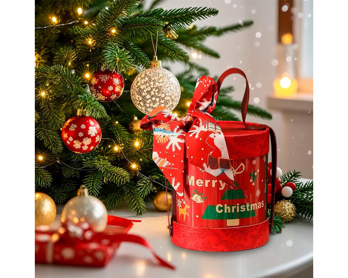 Рождественский подарочный набор 08 чашка крем для рук носки новогодние подарок на новый год