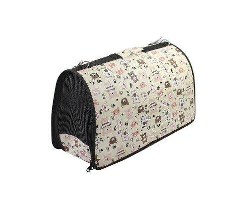 Сумка-переноска для кошек Taotaopets 243307 52*22*29 см Bear Beige