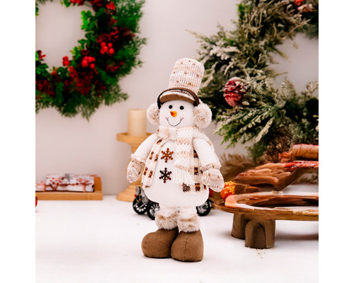 Рождественская игрушка A4 под елку новогодний декор Снеговик