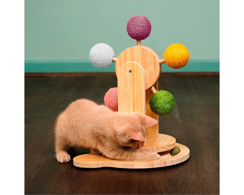 Игрушка для кошек Taotaopet Y0036 игровой центр мельница