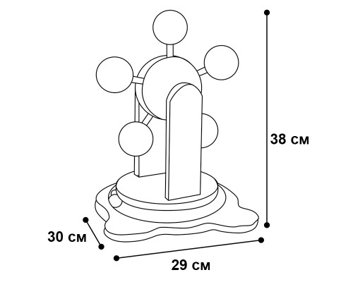 Игрушка для кошек Taotaopet Y0036 игровой центр мельница