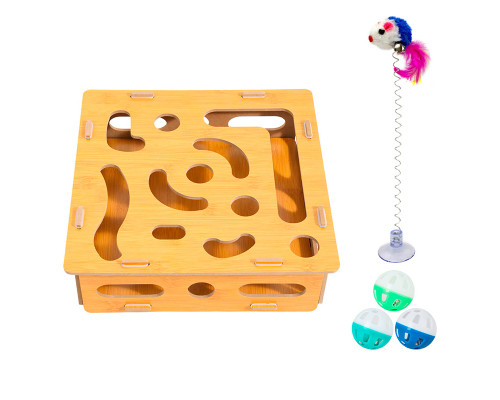Игрушка Taotaopets 076617 лабиринт игровой центр для кошек
