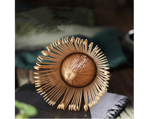 Набор Mavanto 5456 для приготовления чая матча 7 предметов Black + White