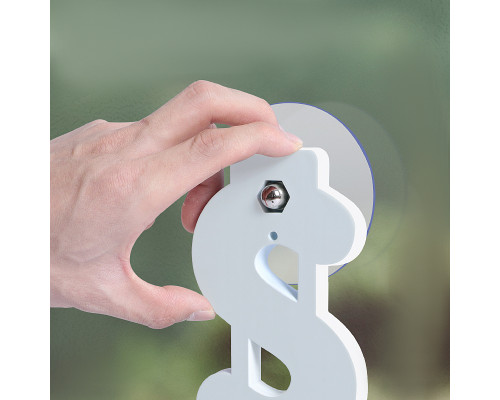 Оконная лежанка для кошек DT-890 на присосках Gray 30*60 см